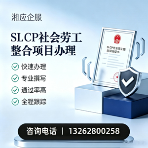 宁波SLCP社会劳工整合项目申报服务
