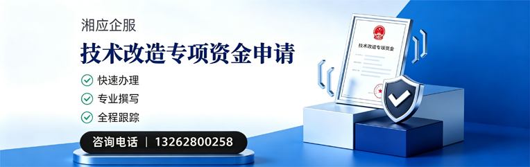 宁波技术改造专项资金申报服务