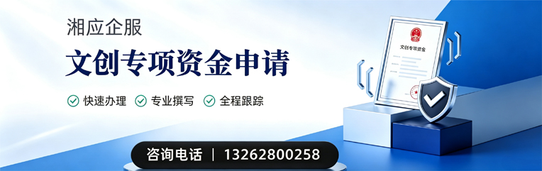 宁波文创专项资金申报服务