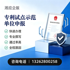 宁波专利试点示范单位申报服务