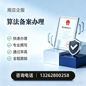 宁波算法备案申报服务